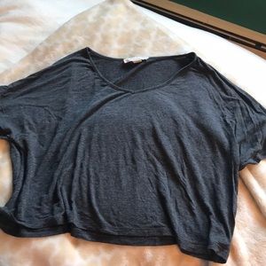 Cute gray crop top from forever 21